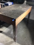 10163- CUSTOM SANDING TABLE 4'X5'