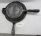 Stover #7 Waffle Iron with wooden handles, very rare