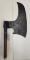 Extra rare Goosewing Style Ax 17 1/2in blade very early hand forged great markings