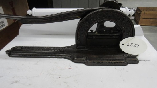 Harry Weisner Tobacco Cutter