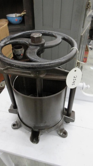 804- #33717 Fruit Press