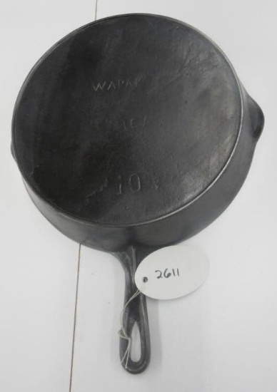 Wapak Cast Iron #10 Skillet