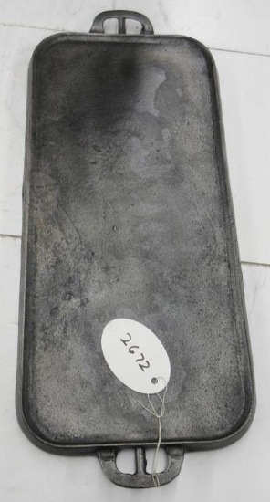 Wapak #8 Flat Rectangle Griddle