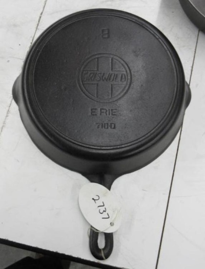 Griswold #9-710D Slant Block Logo w/ heat ring