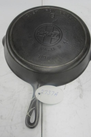 Griswold #9 710B L.B. Slant with Heat Ring