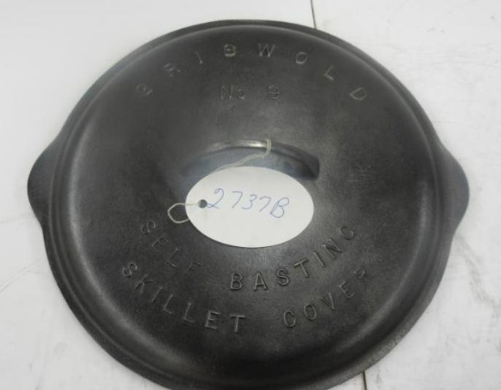 #9 Griswold Skillet Lid