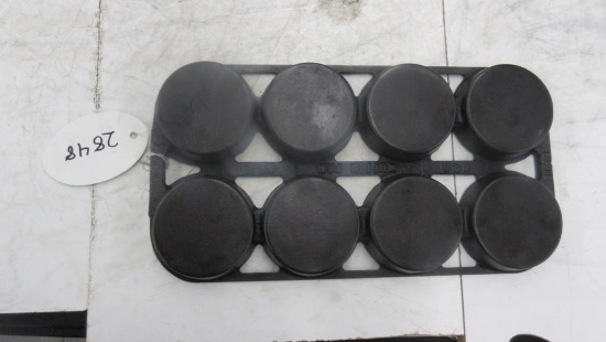 2- #8 Erie Muffin Pans