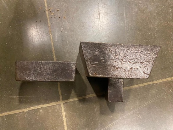 2 Tinners Anvils