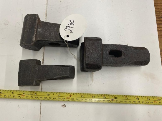 Lot of 2 Hardie Tools No Handles and Saw Hammer Head