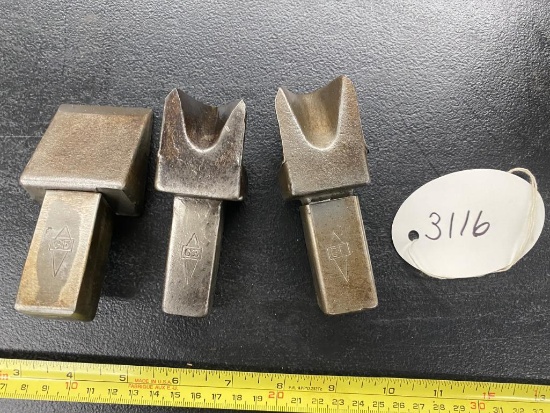 3 Like new G.E. Hardie Cut offs