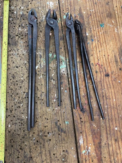 Lot of 4 Tongs inc. 2 Champions