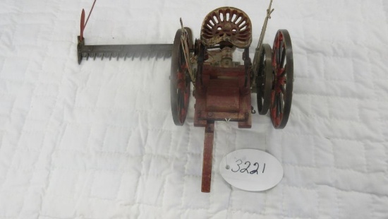 Salesman Sample Geo Gibbs sickle bar mower made in Canton Wow Awesome piece