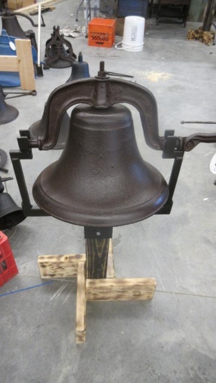 16in School Bell with New Bracket