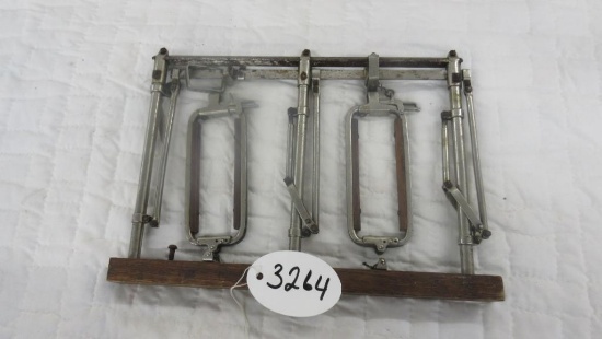 Salesman sample Double stanchion good early sample