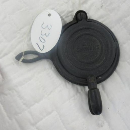 Minature Waffle Iron EC Simmons Pre Keen Kutter Rare