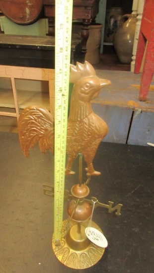 Minature Copper and Brass Weather Vane