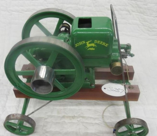 John Deere Type Model Hit and Miss Engine, True Working Model, Rare