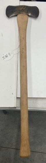 Rare Black Raven Embossed Ax