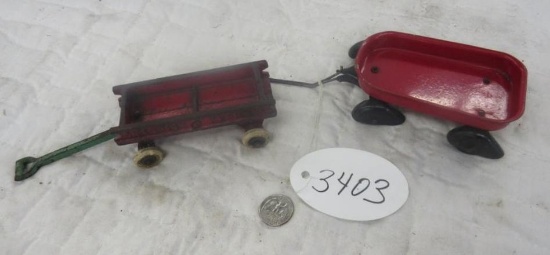 2 Miniature Wagons, Champion Express