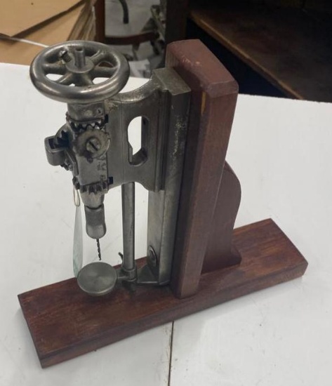 Sample or Model wall mount Drill Press rare 1 of kind