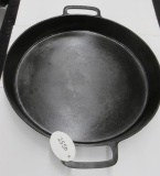 Rare Griswold #20 Large Block Logo Cast Iron Skillet with Heat Ring