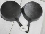 2 Wapak #6 Skillets