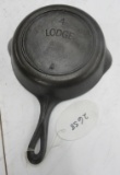 Lodge #4A Skillet Org. Factory Label