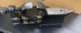 Unmarked 3 1/2 inch Bench Vise with Anvil End