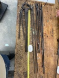5 Pair Blacksmith Tongs