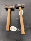 2 Good Hammers nice rounding and angle peon