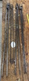 5 Pair Long Handled Blacksmith Tongs