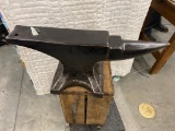 150lb Hay Budden Style Anvil good clean user