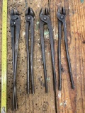 Lot of 4 Tongs All Champions