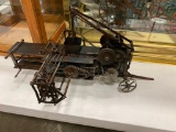 Model Hay Baler this is a workin model of the 1st self tying baler ever made WOW