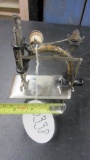 Liberty Minature Model Sewing Machine hand crank working model