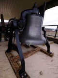 34 inch Bronze Bell Troy Meneely AD 1882, very rare, it will wake the neighbors