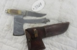 Case XX Hatchet Knife set with sheath, camper set