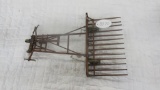Salesman Sample 2 Horse Drawn Hay Stacker, old and very rare piece