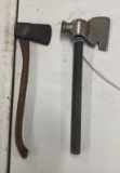 2 Tiny Minature Axes, approx 4 inches tall