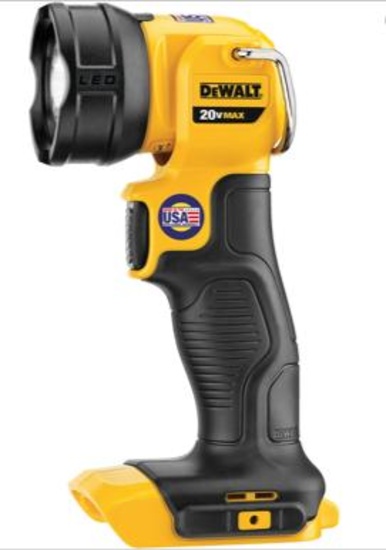 Dewalt DCL040, 20v max LED flashlight