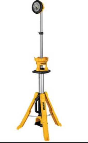 Dewalt DCL079B, 20v tripod light 3000 lumens