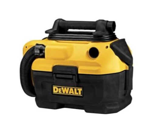 Dewalt DCV581H, 20v 2 gallon wet/dry AC/DC vac