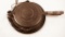 Wagner -0-#8 Low Base Wooden Handle Waffle Iron