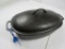 Griswold 643 Oval Roaster with Trivet