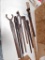 6 pair Blacksmith tongs capricorn, mustad etc.