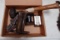 Lot of 5 Blacksmith hardies and cats eye hammer