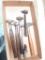 Lot of 6 Blacksmith tools, handled pritchels etc....