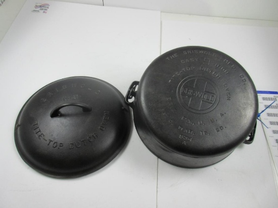 Griswold #9 Large Block Dutch Oven