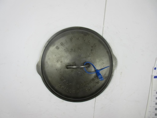 Griswold #11 Self Basting Skillet Cover