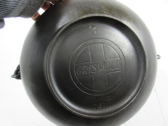 Griswold Large Block Slant #3-781 Scotch Bowl